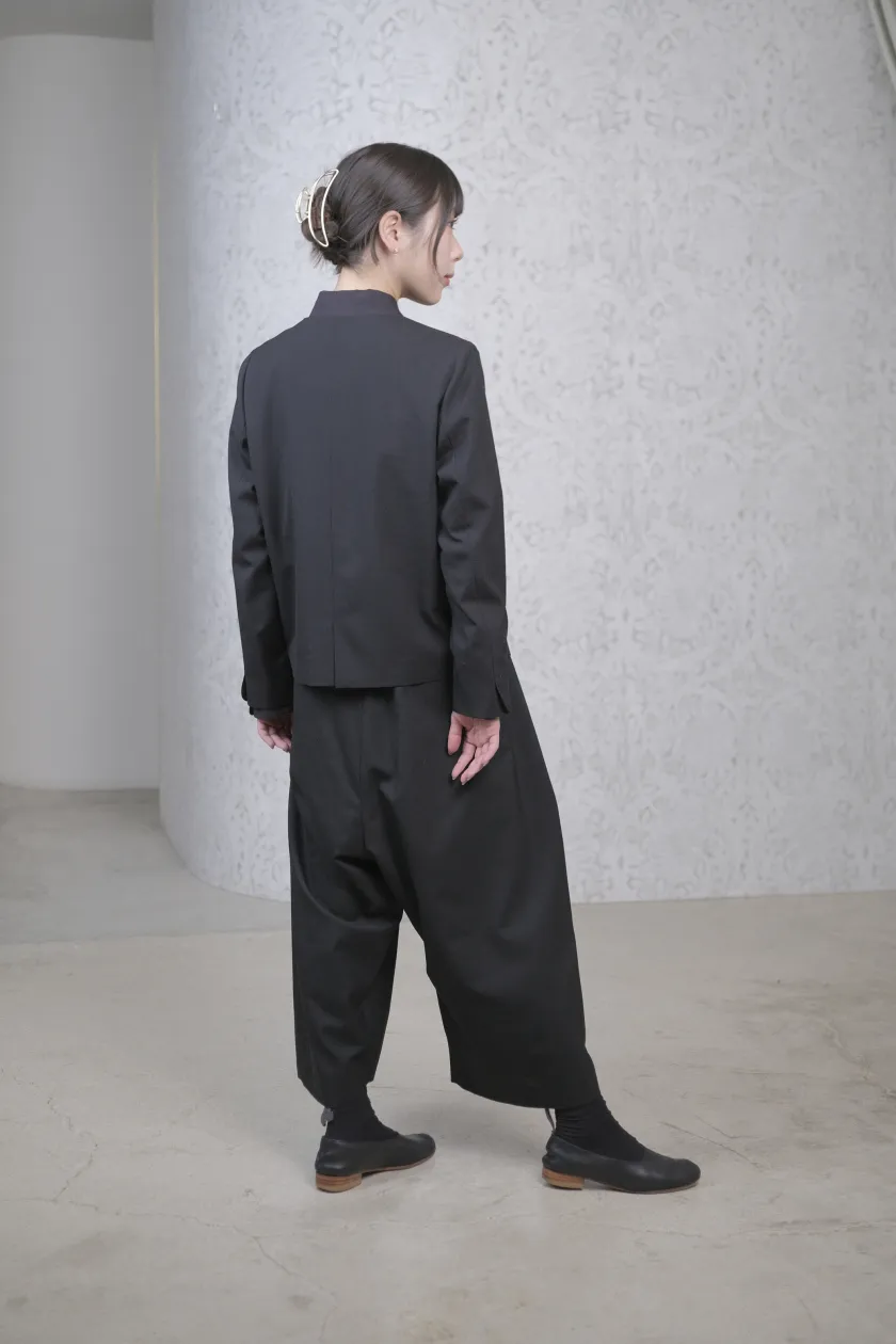 atelier naruse / FORMAL ガウチョパンツ ブラック 2026