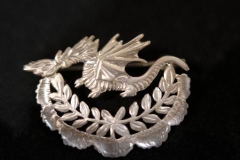 OLD TO NEW k10 ガーネット ブローチ マッチ 吉田史 ヒナタノオト OLD