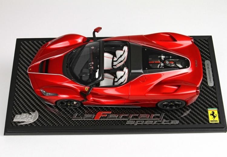 BBR 1/18 ラフェラーリ アペルタ laferrari aperta Enzo Red met