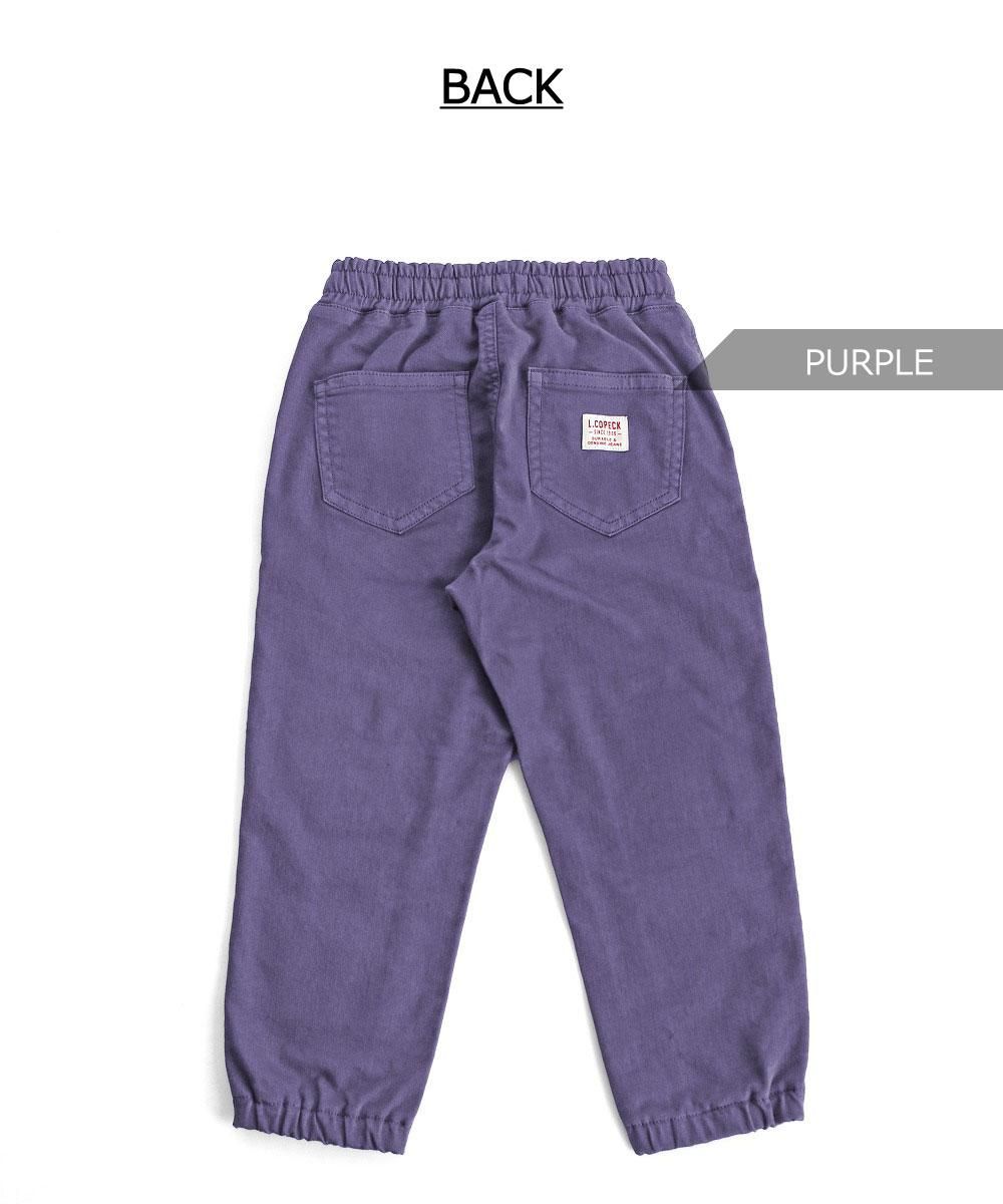 カツラギ製品染パンツ / C1323 / 100cm-160cm - L.COPECK