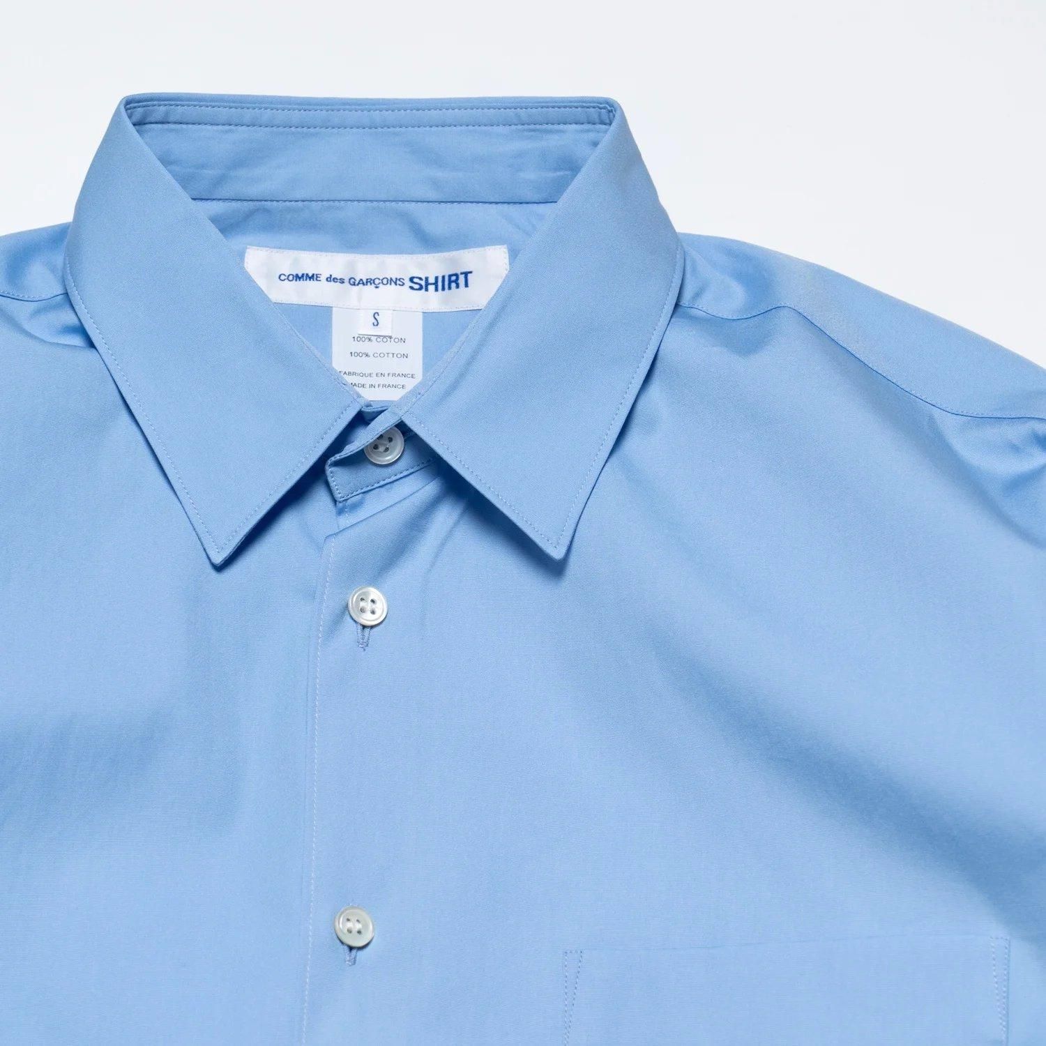 COMME des GARCONS SHIRT * Forever Wide Classic Plain Cotton Long