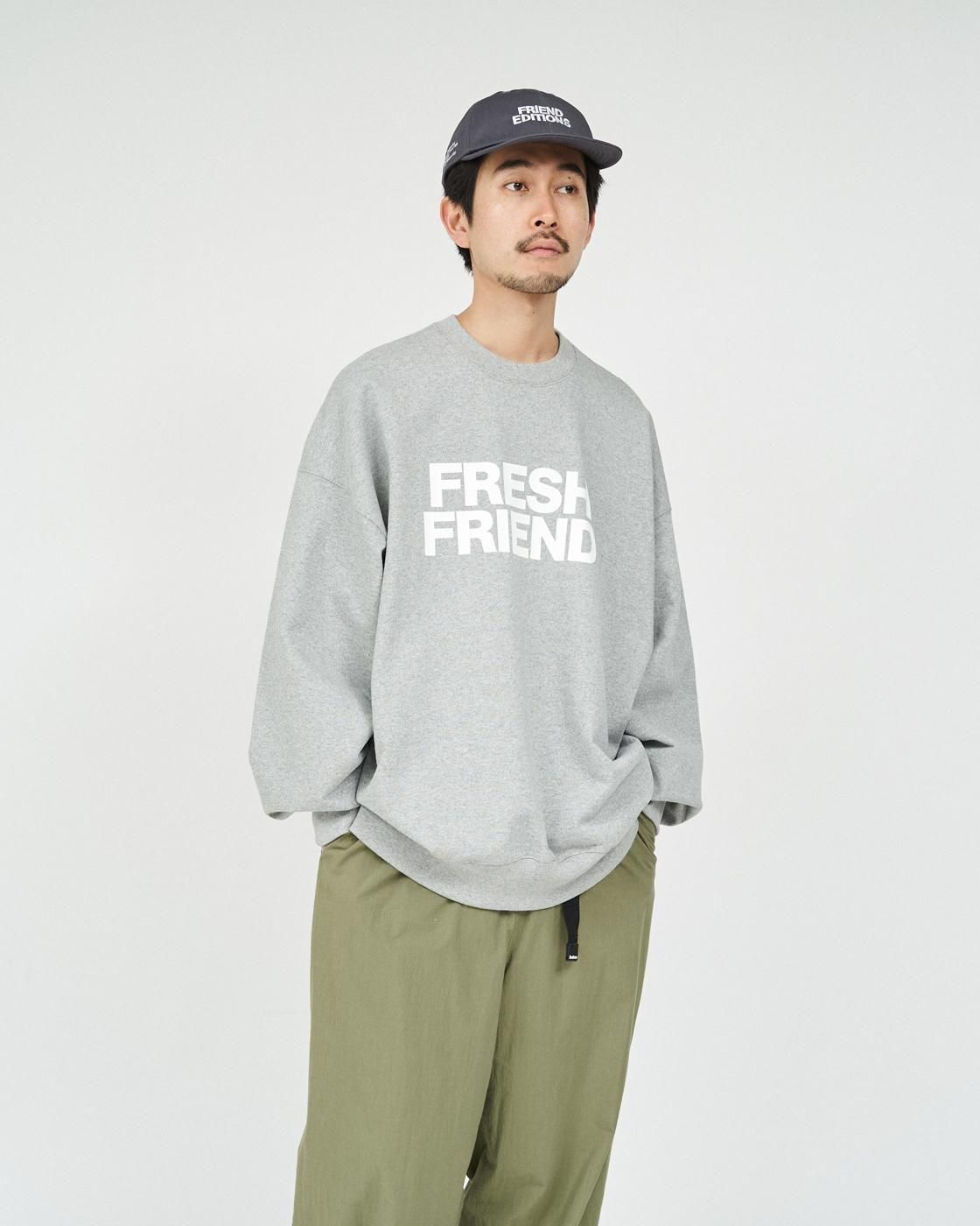 FreshService * FE ＆ FS LIGHT OZ CREW NECK SWEAT * H.Gray | public