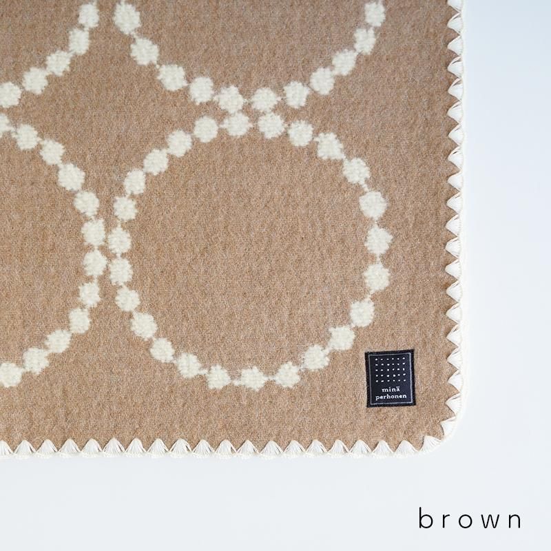 mina perhonen/ ウールブランケット-tambourine / small--dieci