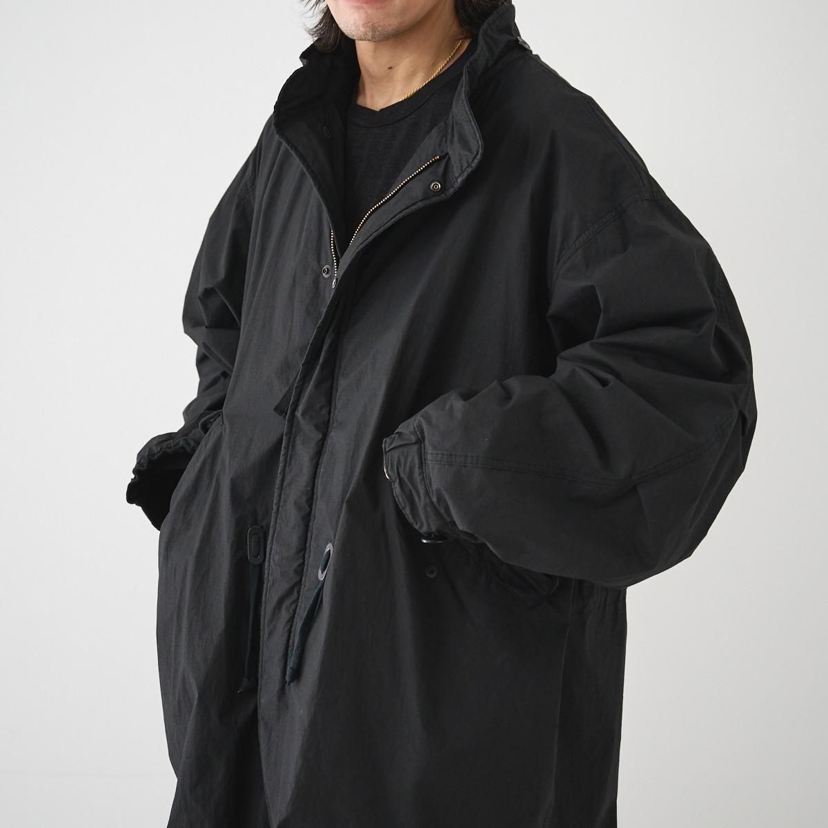 COMOLI / コットンナイロン ミリタリーフーデットコート - dieci