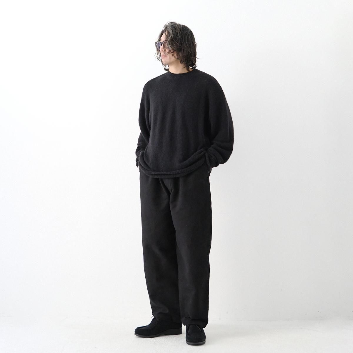 COMOLI / カシミヤ製品染クルーネックニット- dieci｜online shop
