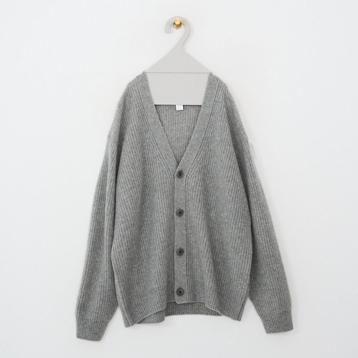 YAECA / CONTEMPO カシミアあぜ編みカーディガン 25AW -dieci online shop