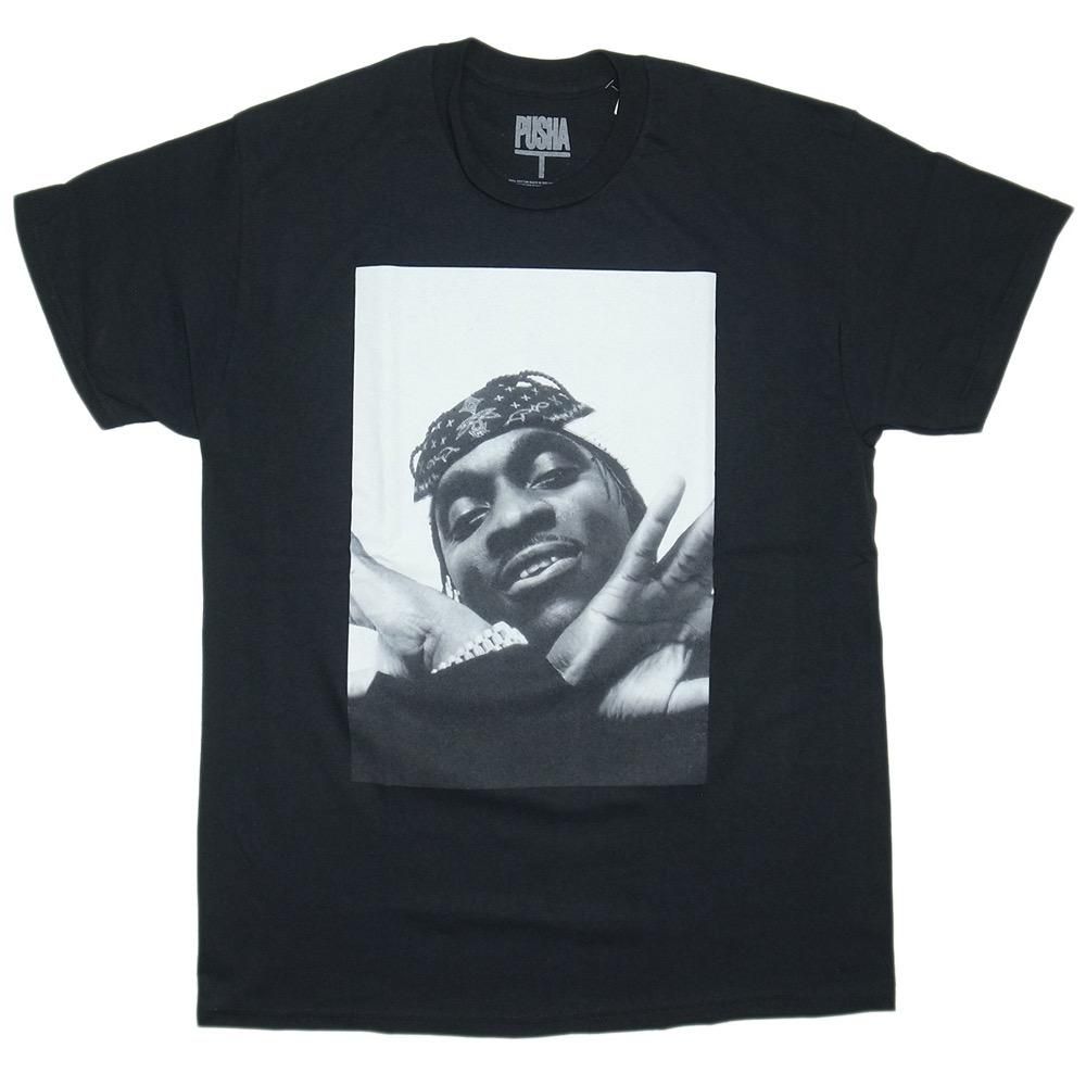 Pusha T Official Merch Daytona T-shirts / Black - 名古屋 Blow
