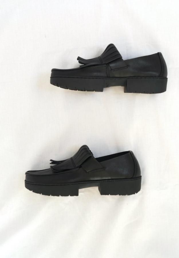 フリンジ牛革ローファーTiger-waw - *empress-195*のショップページへ