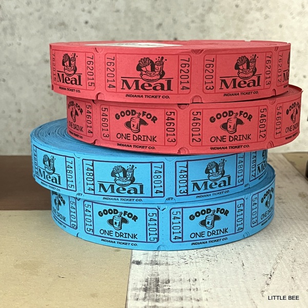 トリッピー・ヴィンテージ包装紙12m&バスチケット50枚×4種×5