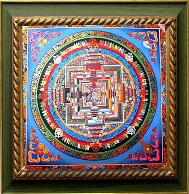 カーラチャクラ・マンダラ1642 - ネパール、アジア、世界不思議