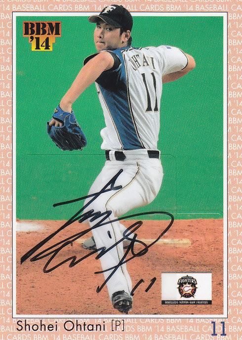 BBM 2014 CLASSIC 直筆サインカード 大谷翔平 【10枚限定】 浦和店