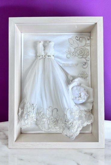 デザインフレームミニチュアドレス - ベビードレス,ウェディング