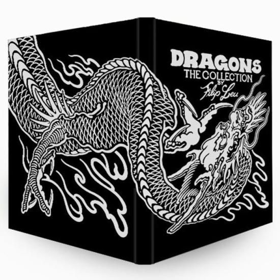 Dragons The Collection by Filip Leu ドラゴン タトゥー デザイン本