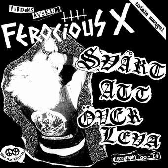 FEROCIOUS X - svart att overleva CD+DVD - PUNK AND DESTROY |