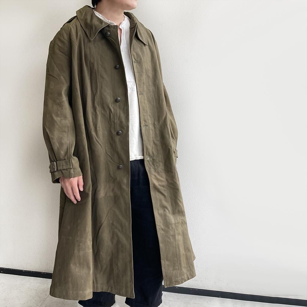1950's Dead Stock French Military Motorcycle Coat 1950年代フランス
