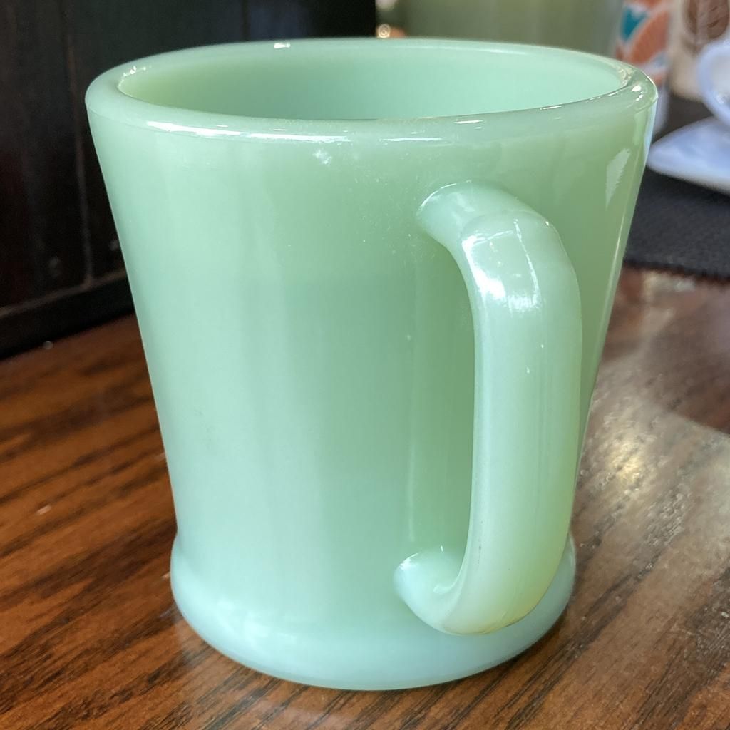 Dハンドル シェービングマグジェダイ 1950年代初期製造 Fire-king