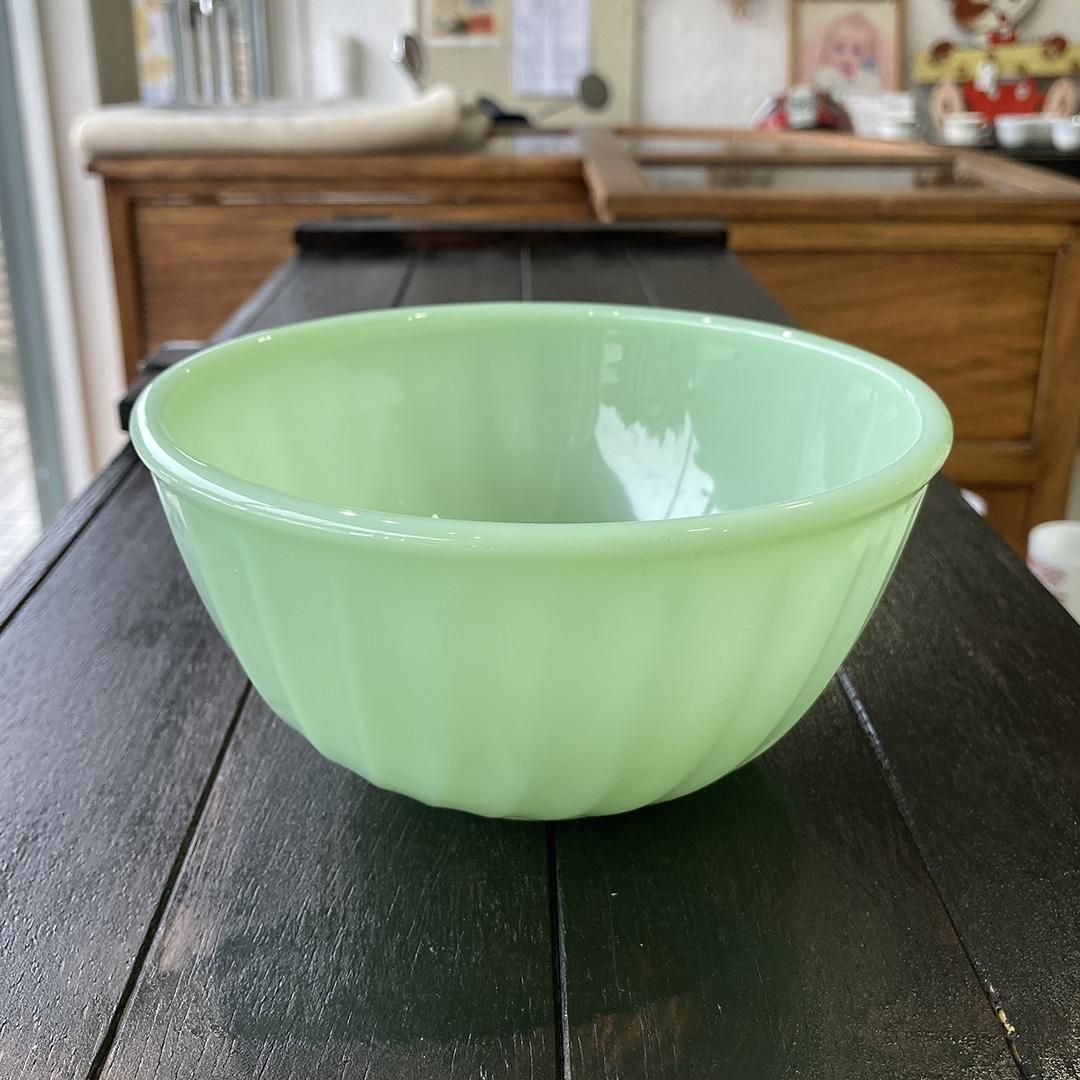 スワールミキシングボウル6インチ15.3cm Fire-king - マメチコ通販