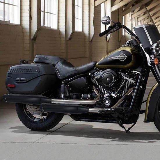 ラインハート 3.5インチ スリップオンマフラー ブラック・ブラック