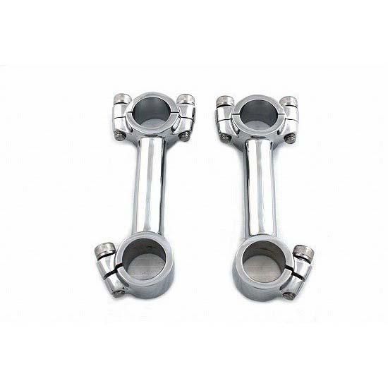 ドッグボーン ライザーセット デラックス 4インチライズ クローム 1