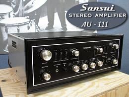 SANSUI(サンスイ) AU-111 真空管プリメインアンプ - 中古オーディオの