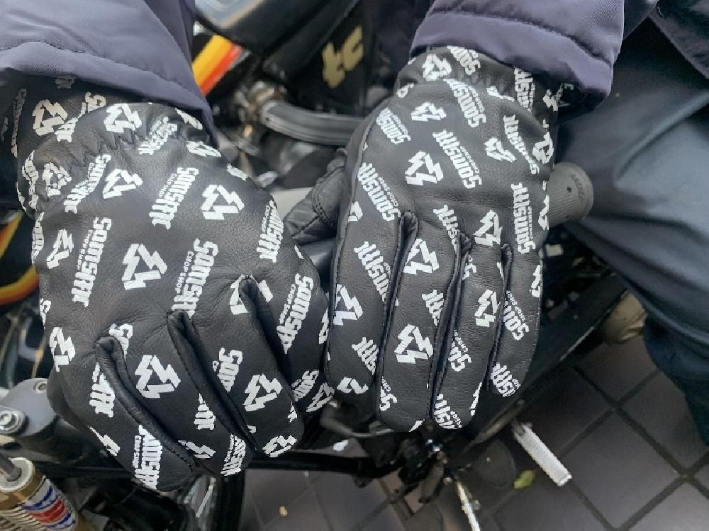 SAMS MOTORCYCLE サムズ モーターサイクル SAMS LOGO WINTER GLOVE