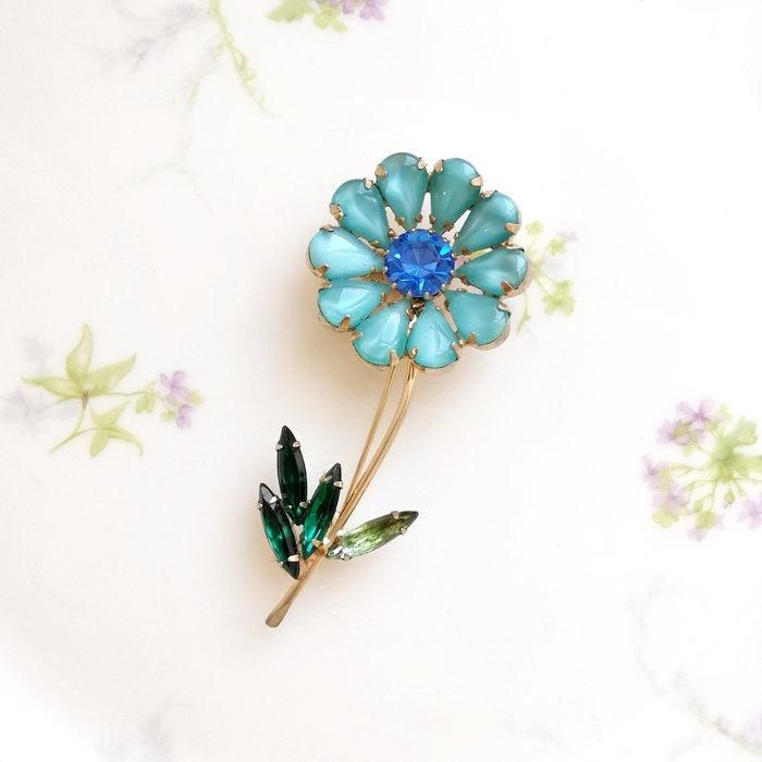 希少 Tiffany チューリップ フラワー シルバー ブローチ Ag925 希少