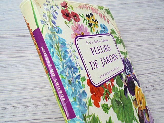 FLEURS DE JARDEN | フランスの庭の花図鑑 - 外国の古くてかわいい絵本