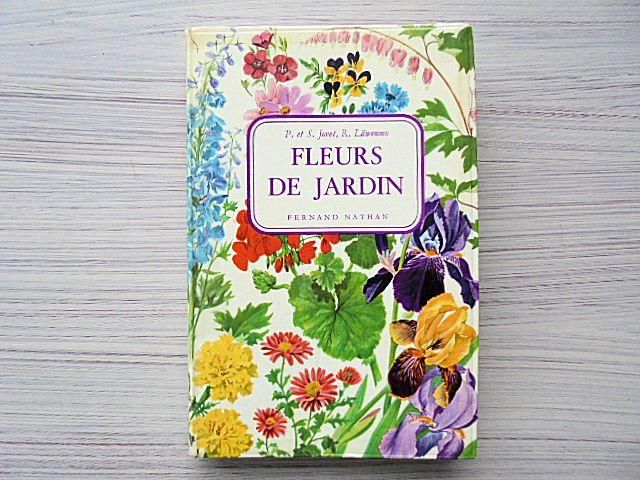 FLEURS DE JARDEN | フランスの庭の花図鑑 - 外国の古くてかわいい絵本
