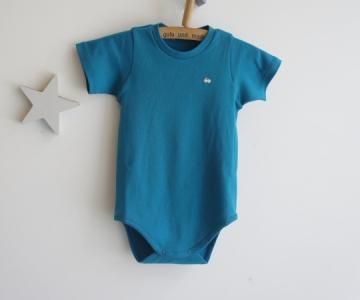 ○mina perhonen ミナペルホネン / alku ロンパース 70 (blue) - ミナ