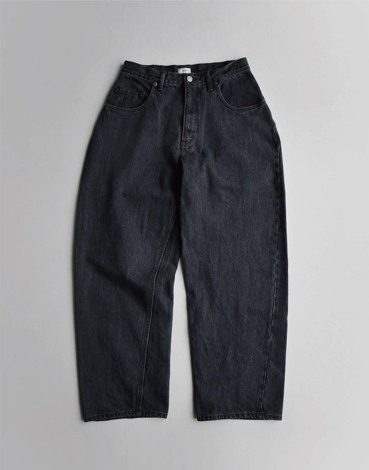 CIOTA バギーデニム medium black
