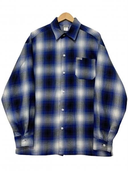 90s Eddie Bauer Check Cotton Anorak Parka 白緑青 M 白タグ エディー
