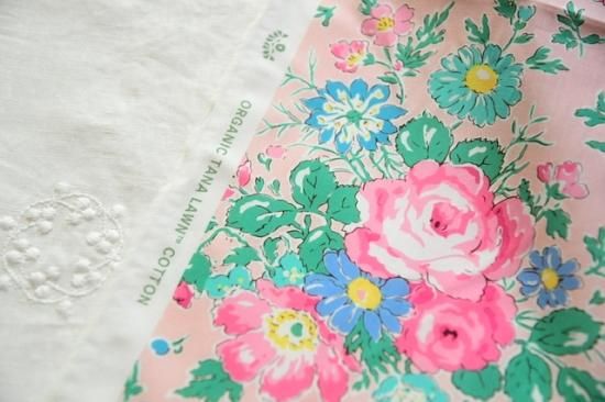 輸入リバティ オーガニックタナローン エレンローズ ピンク Liberty