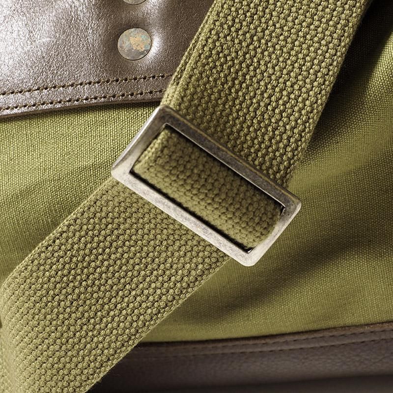 WAREHOUSE & CO. / Lot 5218 LEATHER ＆ CANVAS BOSTON BAG