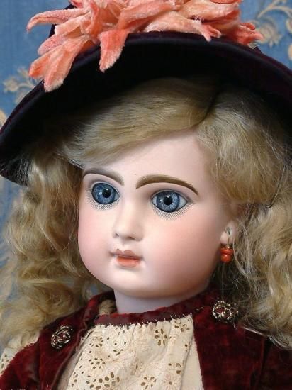 ジュモー jumeau ビスクドール 3号 アンティーク ビスクドール3体