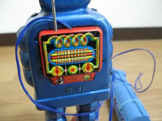 即納！激レア！ 完動品 吉屋 HIGH-WHEEL ROBOT 電動リモコン ブリキ