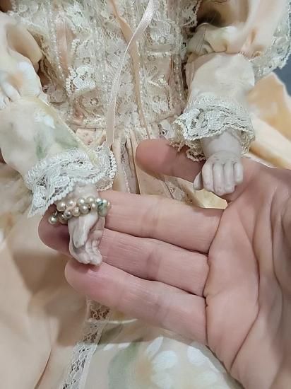 提携業者取扱品】アンティーク ビスクドール アーモンド マルセル