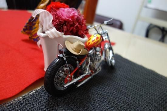 即納！訳有 フランクリンミント 1/10 イージーライダー ハーレー