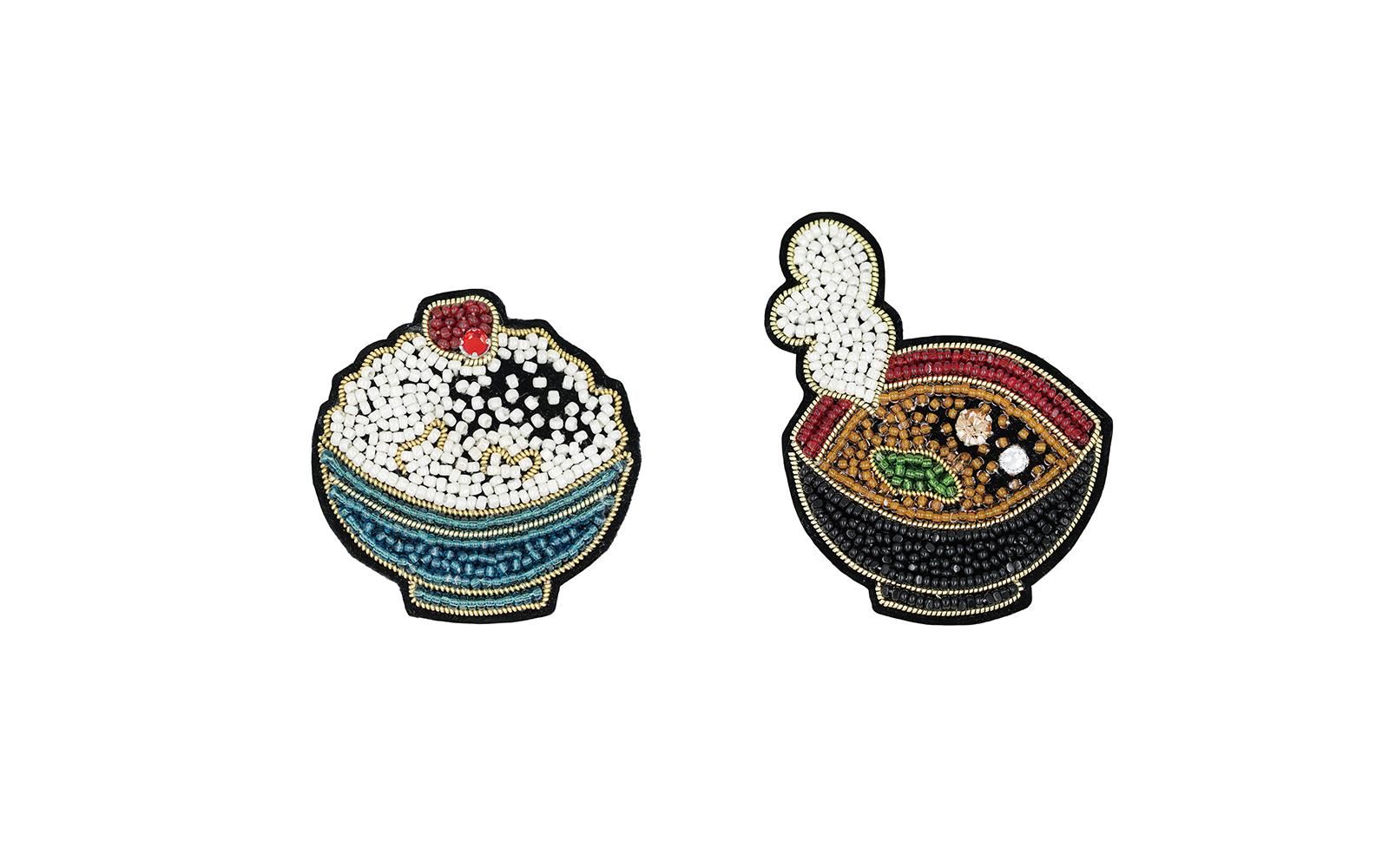 ブローチキット ごはんとお味噌汁 - WEB SHOP | maison des perles