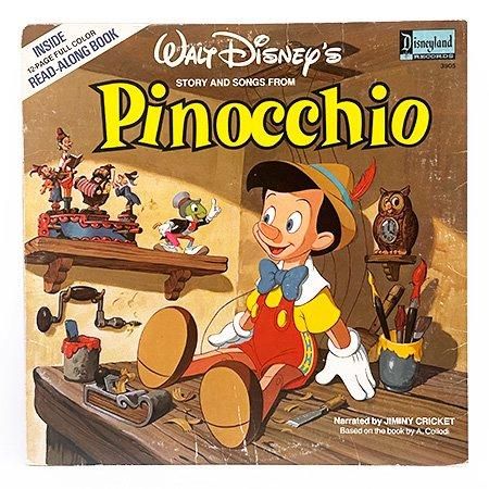 US盤米盤 ピノキオ ディズニーLP レコード です。