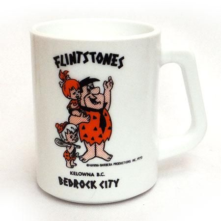 フリントストーンのレアなアメリカスーベニアマグ！