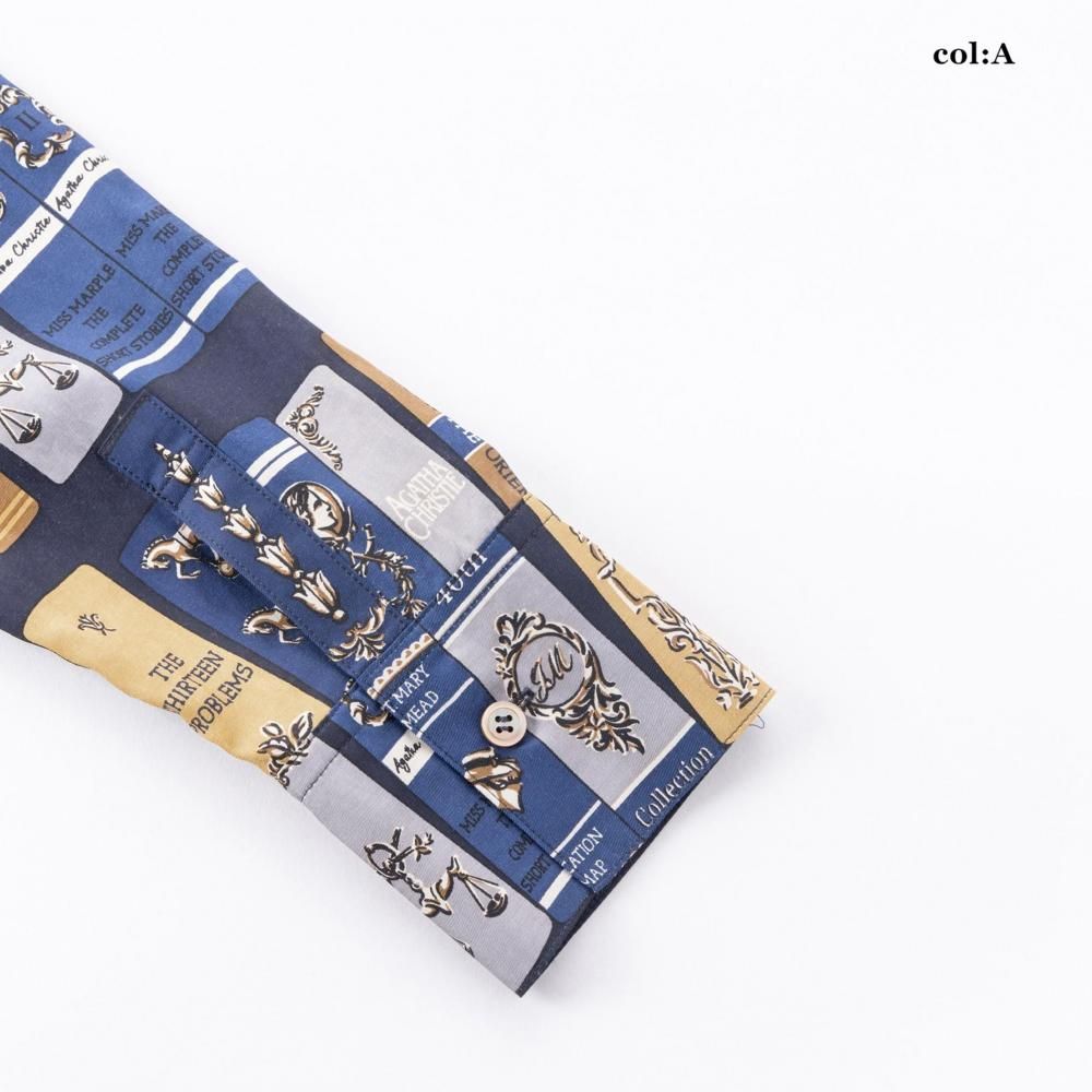 Agatha's libraryリボンタイシャツ - Jane Marple Online Shop