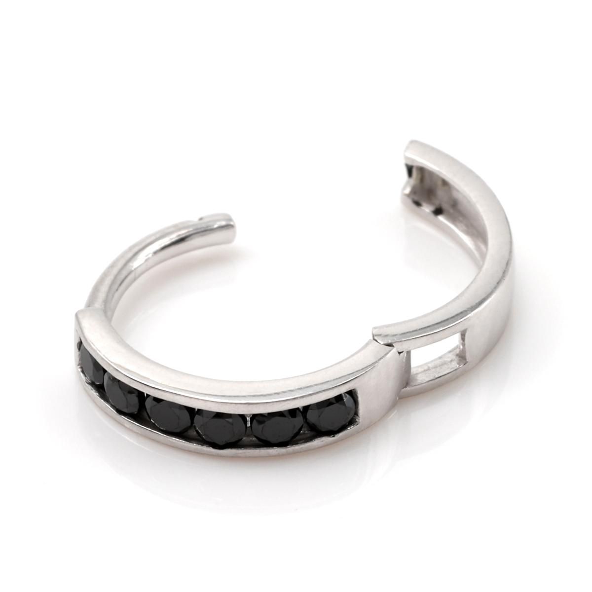 10K ホワイトゴールド ピアス 11mm - AVALANCHE OFFICIAL STORE