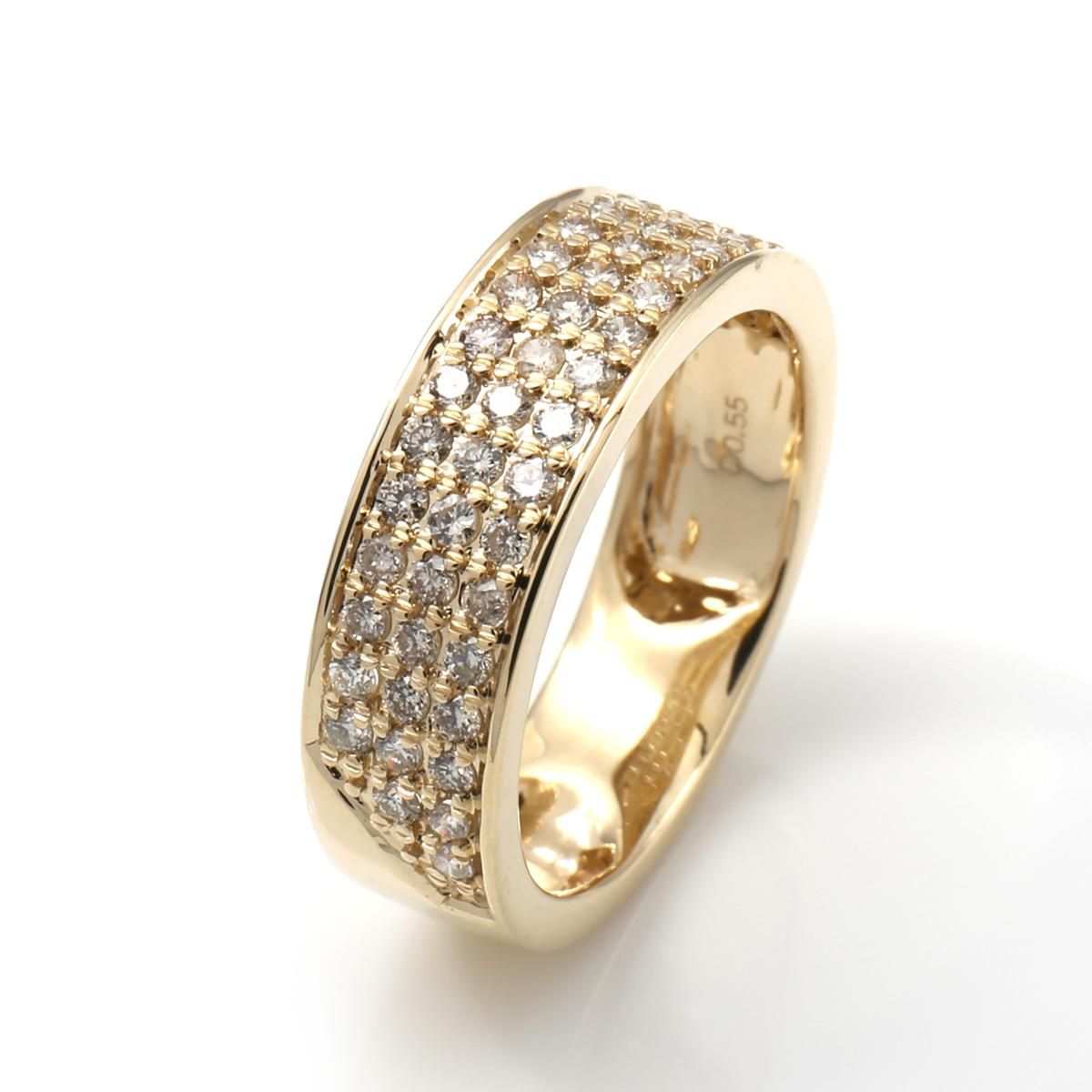 ダイヤモンド 10K イエローゴールド リング 9号-13号 - AVALANCHE