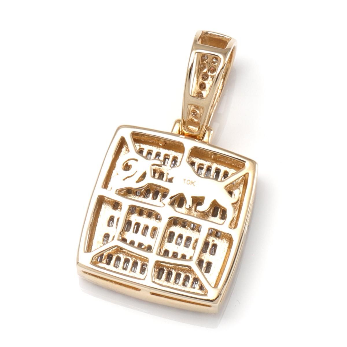 ダイヤモンド 10K イエローゴールド ペンダント - AVALANCHE OFFICIAL