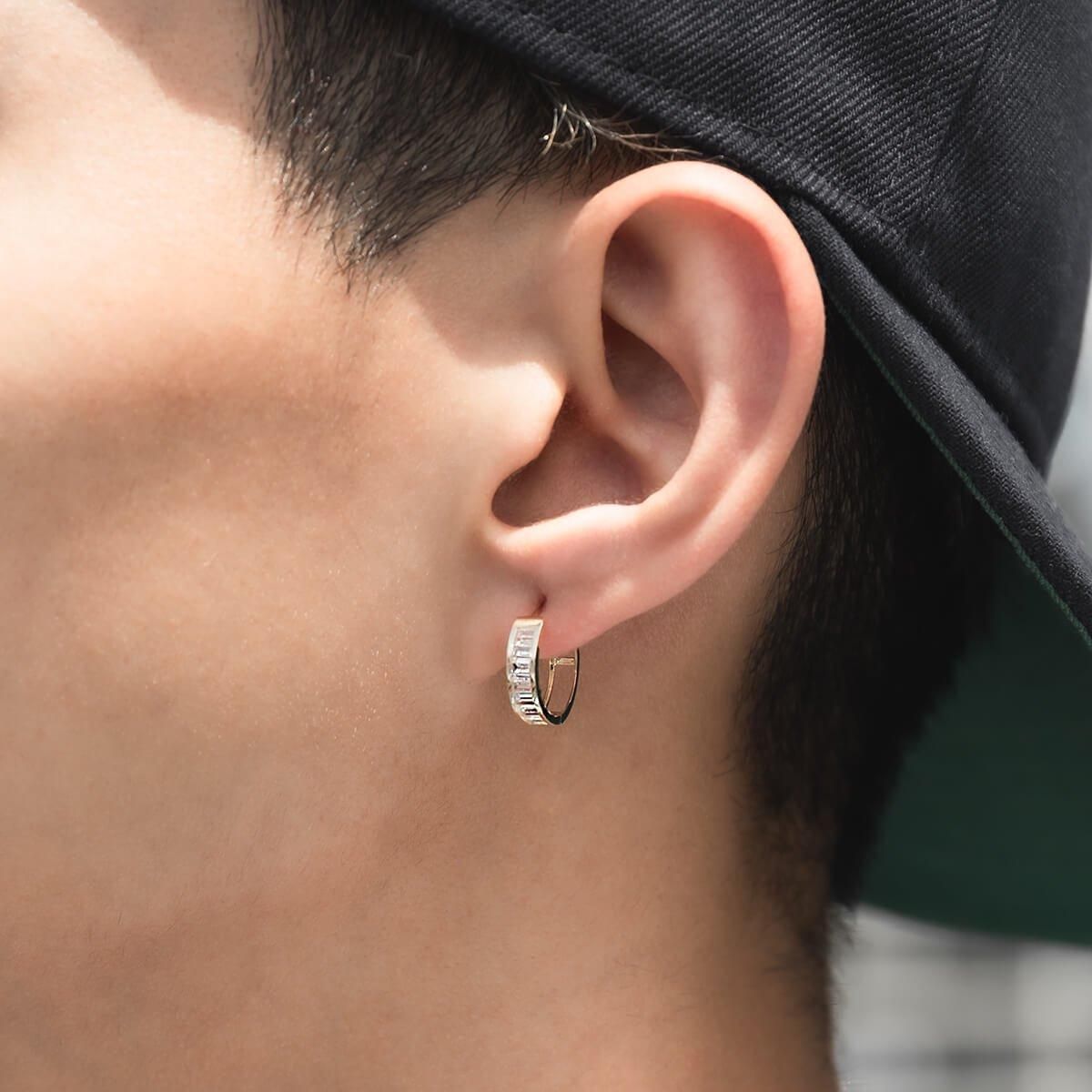 10K イエローゴールド ピアス 14mm - AVALANCHE OFFICIAL STORE