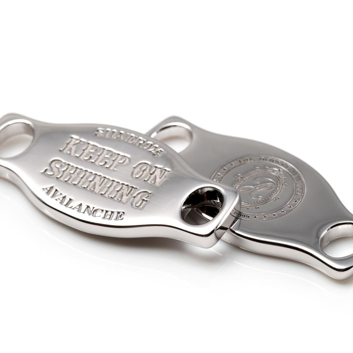 25周年記念 シルバー シューレースチャーム - AVALANCHE OFFICIAL STORE