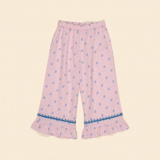Misha and Puff Camp Pant - Chili Spice Cross Stitch - LILY SOURIRE