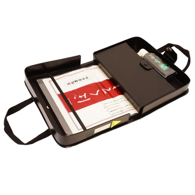 書道セット504S 黒 呉竹 - 書道用品、墨、墨液、紙、筆を卸価格でご