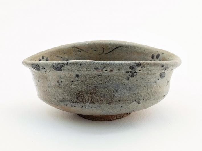 丸田宗彦 絵唐津沓茶碗-草堂