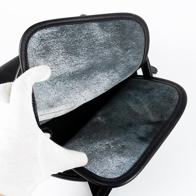 COACH コーチ ハーフムーン2WAYショルダーバッグ ブラック